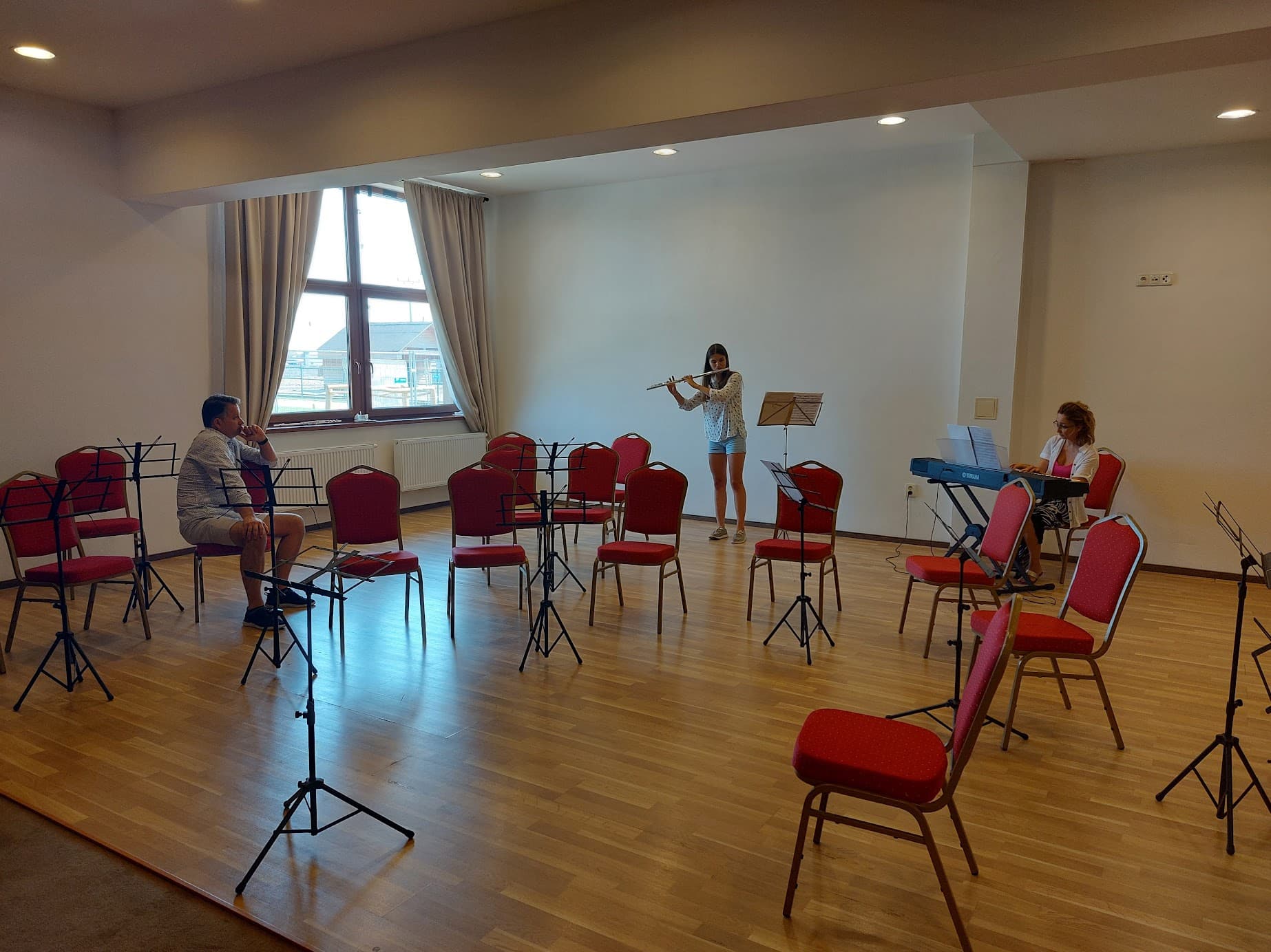 Flute class with Ostry