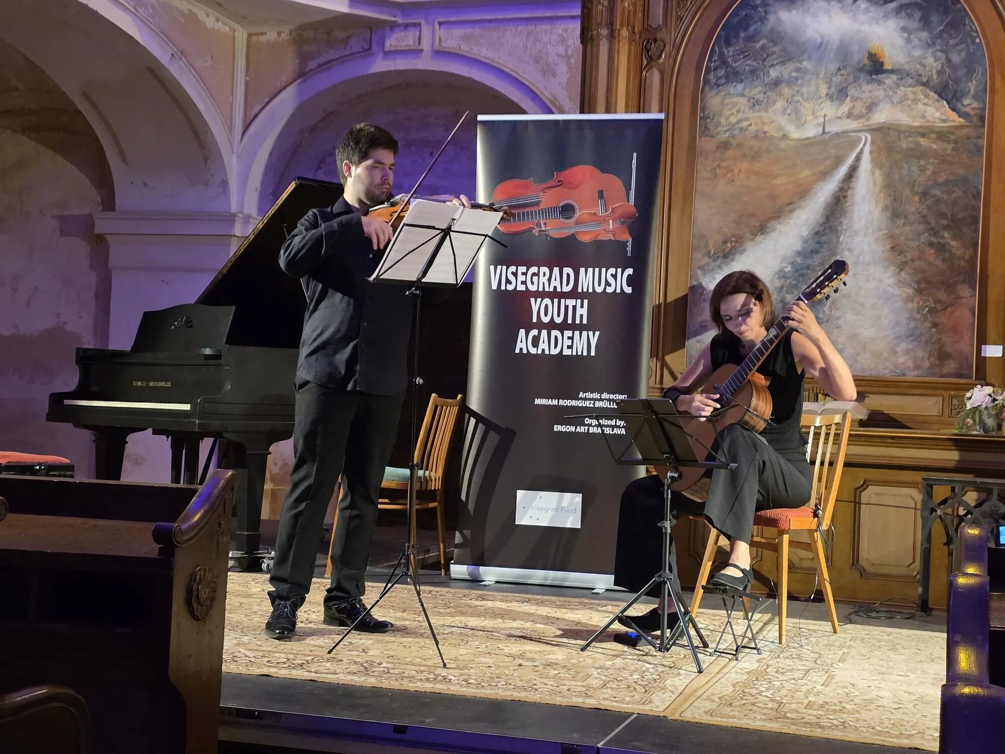 Milan Al-Ashhab and Miriam Rodriguez Brüllová