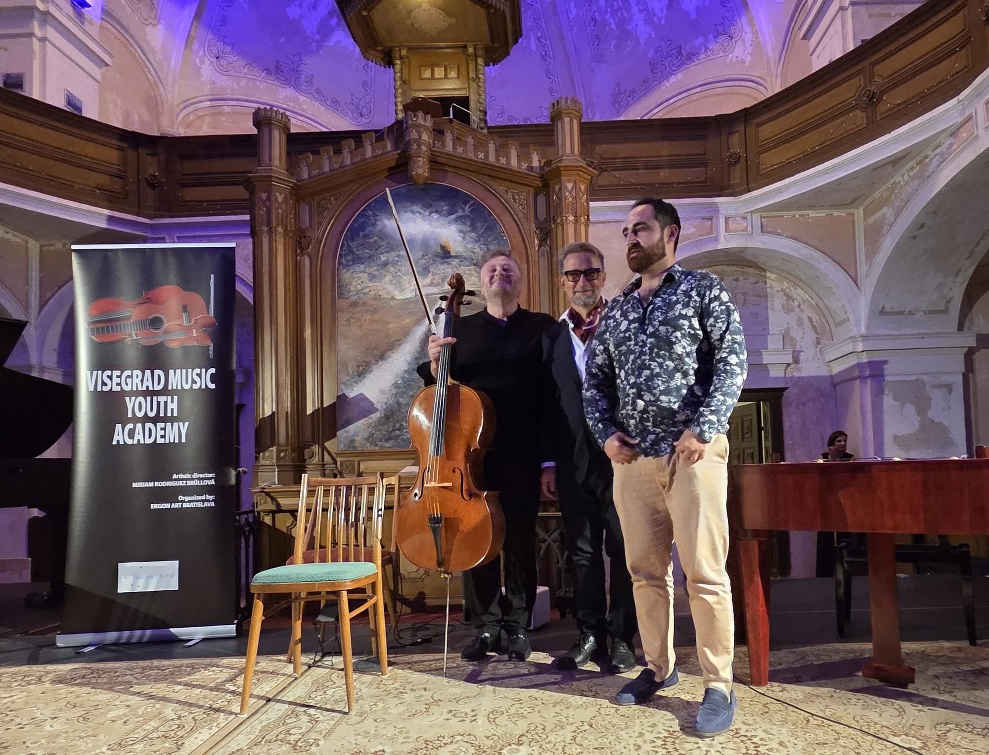 Adam Klocek, Ján Krigovský and Gašpar