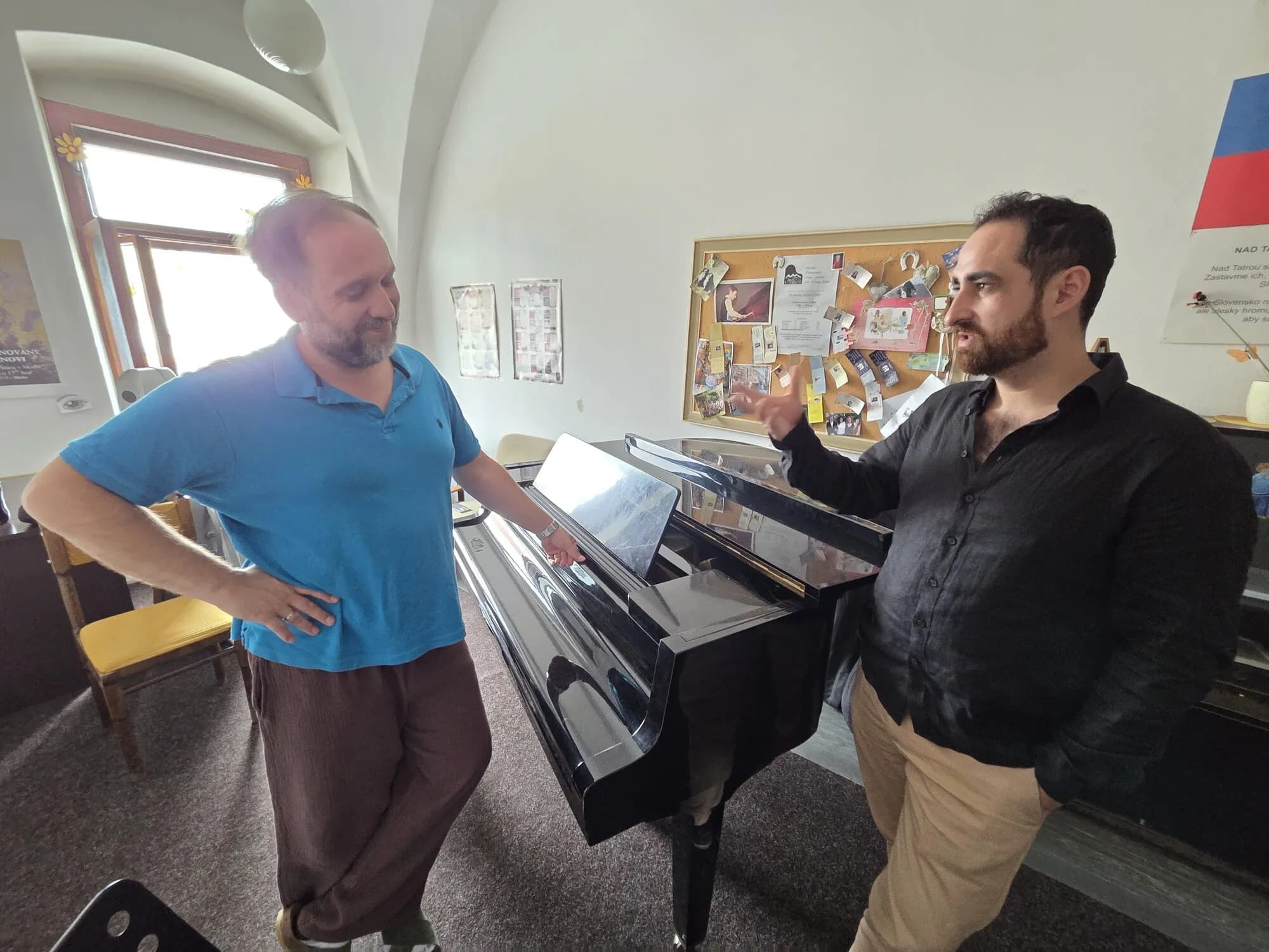 Petr Nouzovský with Gašpar