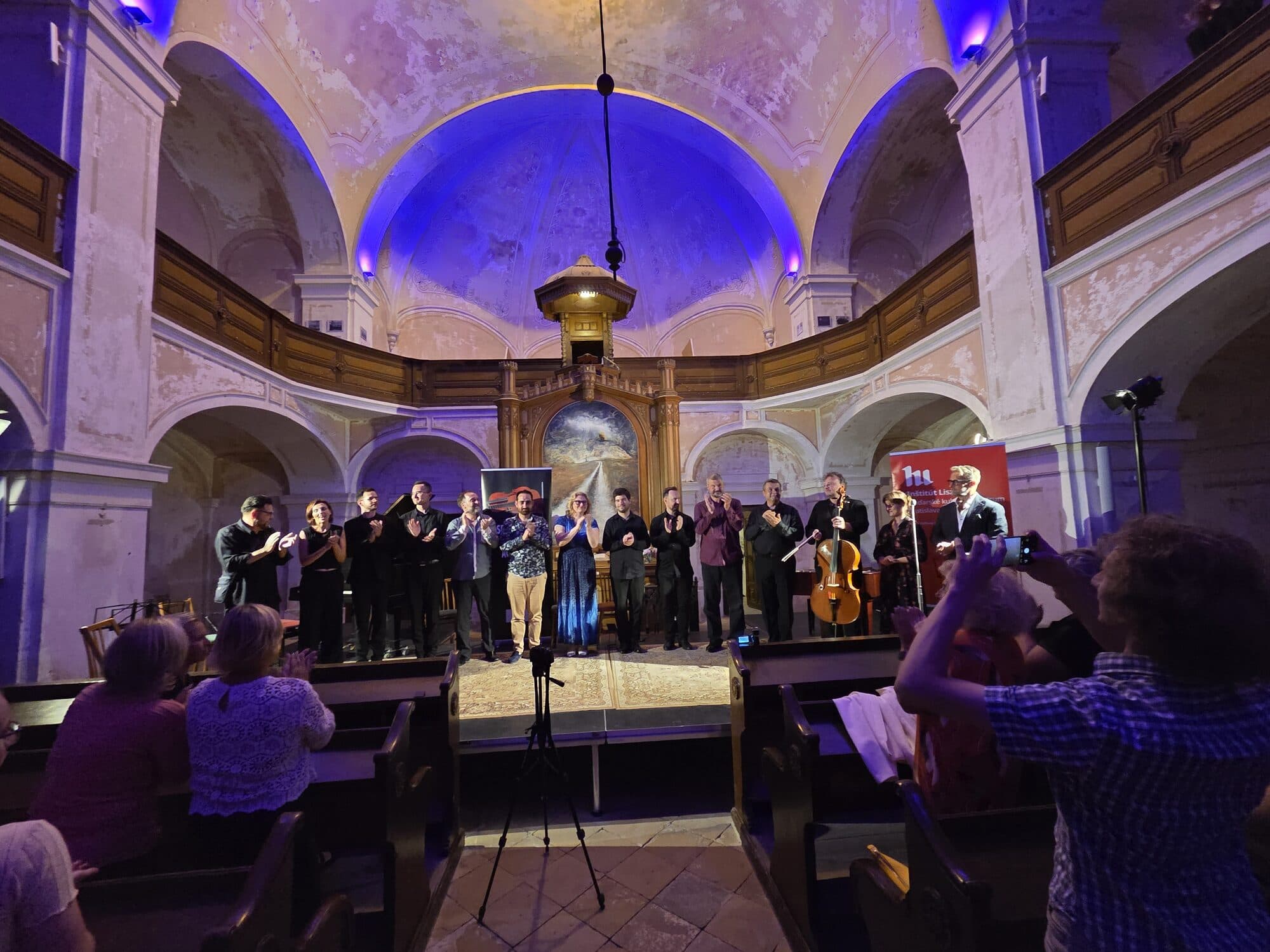 End of the concert